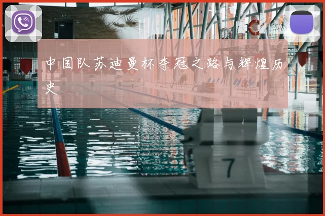 中国队苏迪曼杯夺冠之路与辉煌历史