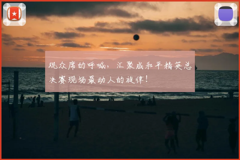 观众席的呼喊,汇聚成和平精英总决赛现场最动人的旋律!